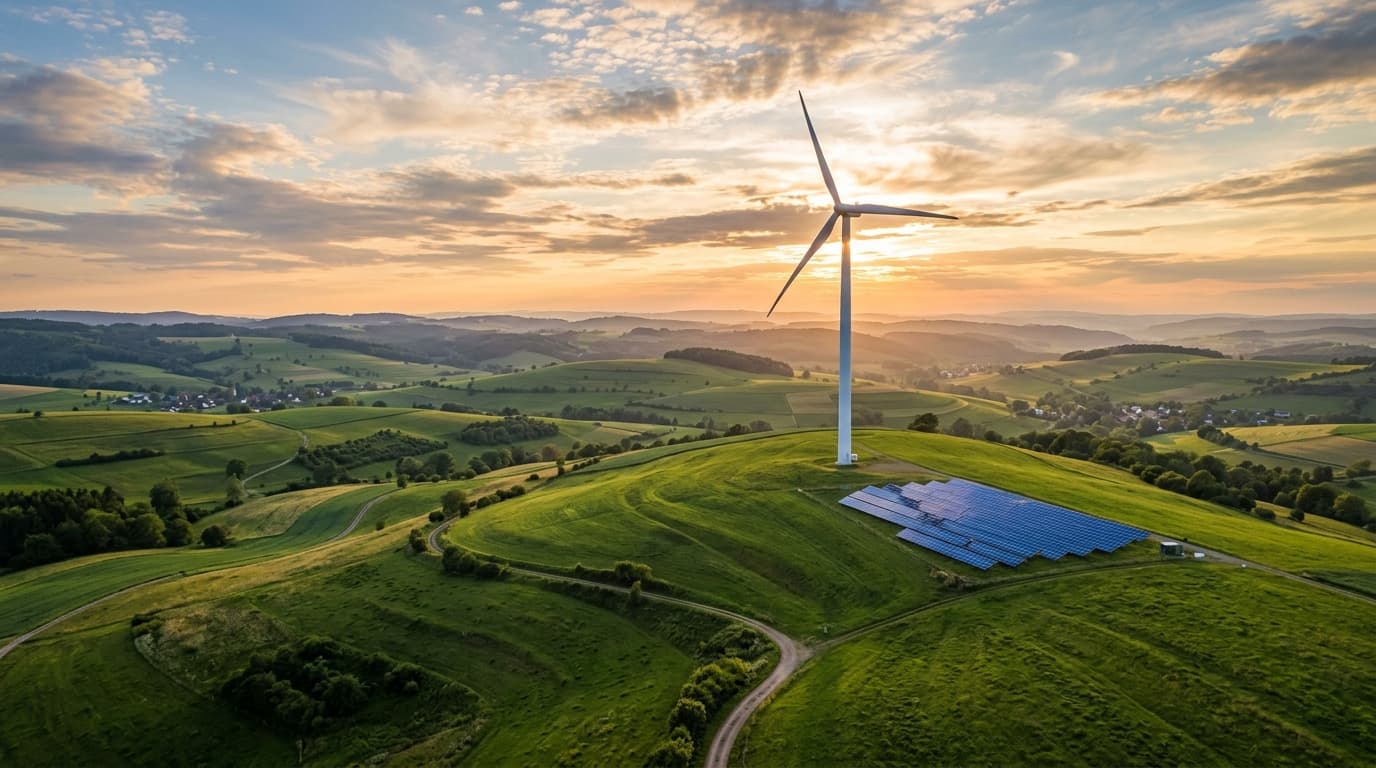 Die nachhaltige Energieversorgung der Zukunft oder eine Welt im Wandel