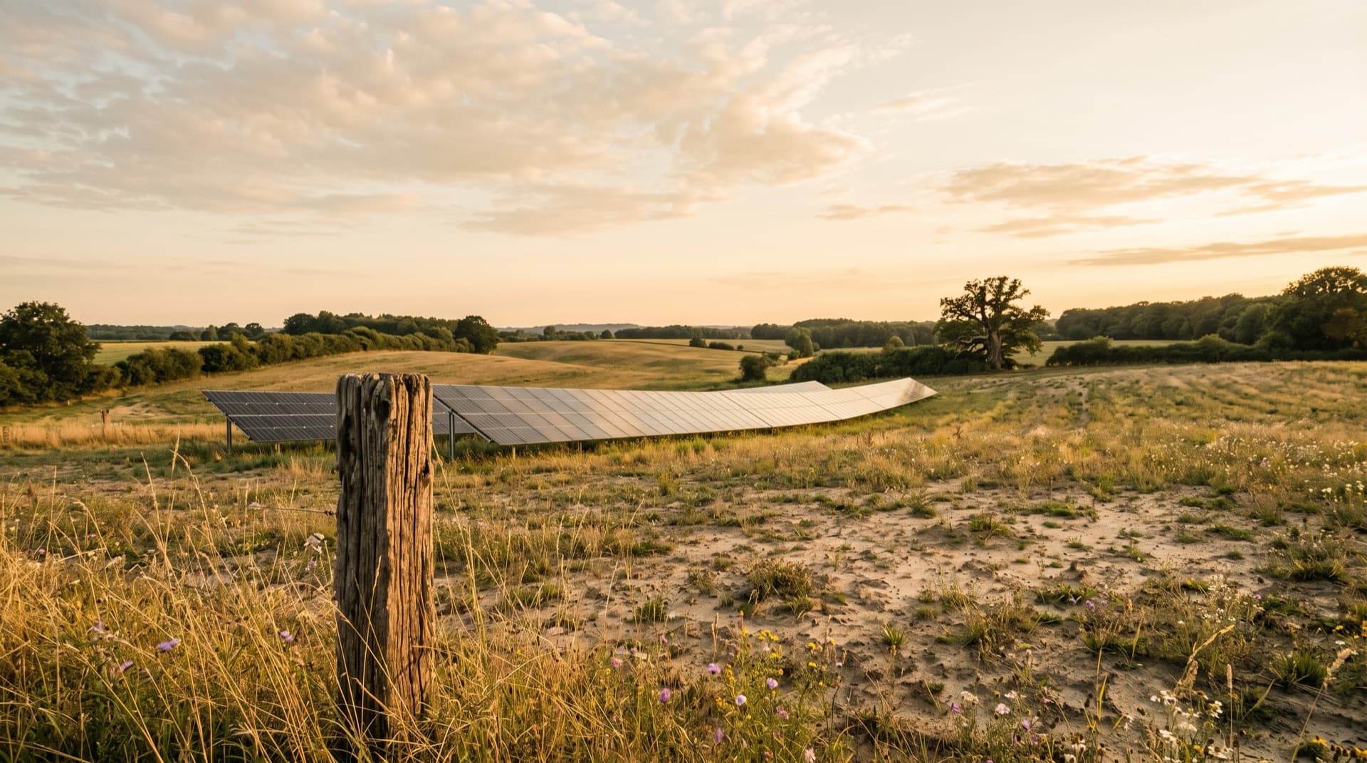 Land verpachten für Solarpark