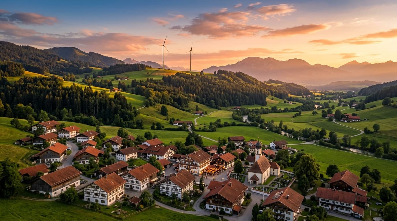 Windräder und Landschaftsbild: Konflikte, Lösungen