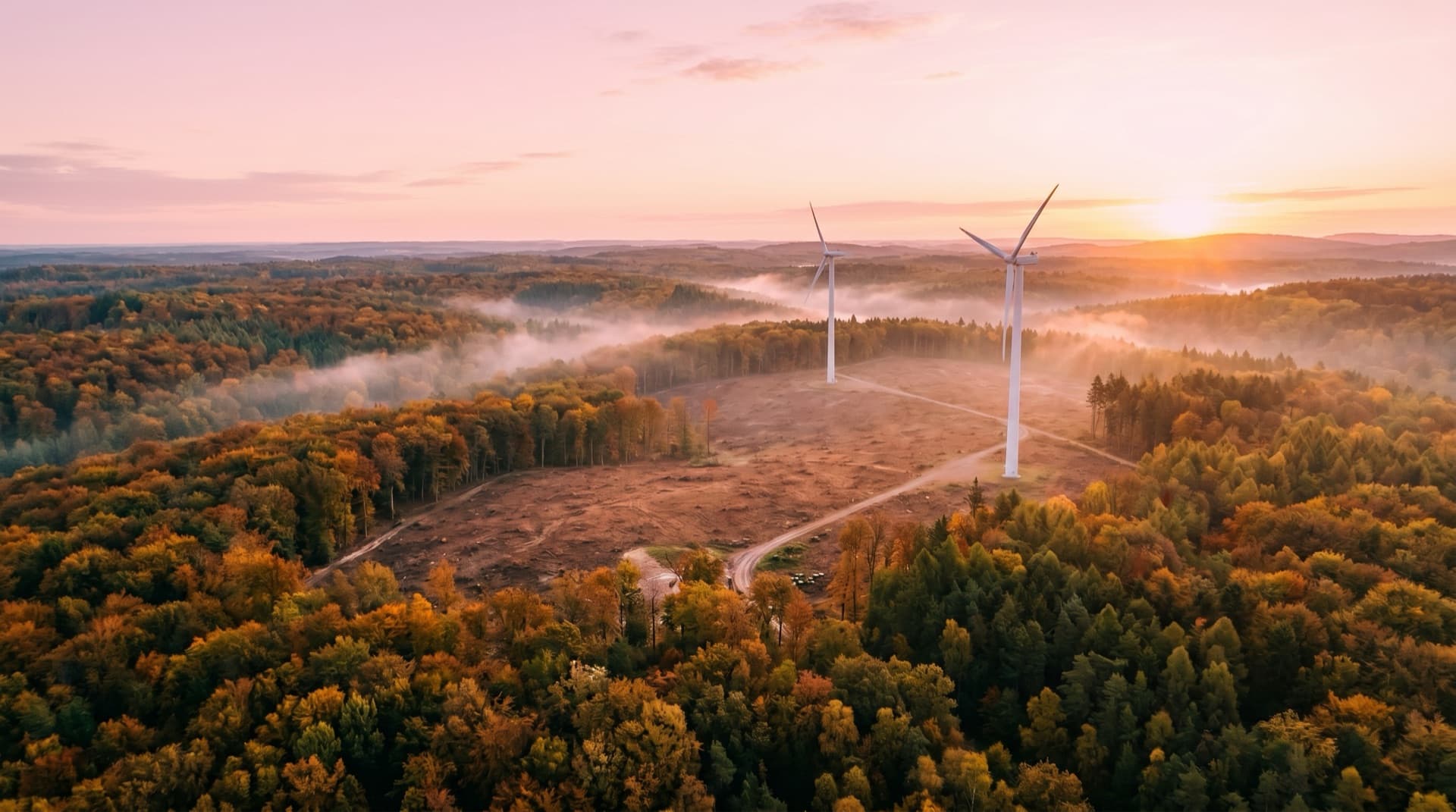 Windkraftanlagen im Wald