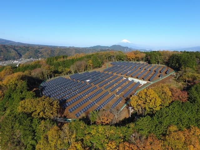 Photovoltaic system on open land